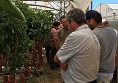 La visita alla serra.