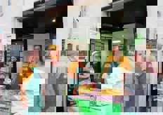 Diverse le cantine che offrivano specialita' e piatti stuzzicanti. Protagoniste assolute: le patate!