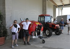 Al quartier generale Zanzi in mostra anche alcune attrezzature