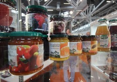 Confetture e succhi di frutta dell'Arc En Ciel.