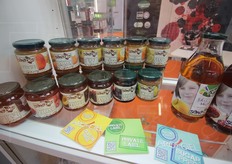 Confetture e succhi di frutta dell'Arc En Ciel.