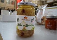 Cipolle in Agrodolce della Villa Reale, un'altra novita' di quest'edizione del Sana.