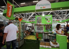 Lo stand della Parlapiano.