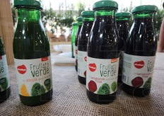 Gli smoothies presentati come novita' dalla Voelkel, azienda tedesca che in Italia commercializza sugli scaffali di EcorNaturaSi'.
