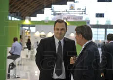Ilenio Bastoni, direttore generale Apofruit, con Renzo Piraccini.