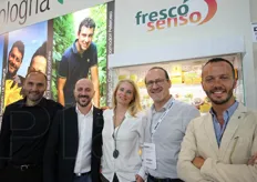 Lo staff di Agribologna. Da sinistra Marco Guidi, Emilio Colombini, Monica Stepien, Paolo Mariani e Andrea Cacciari.