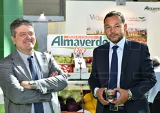 Ernesto Fornari, direttore della societa' Canova (Gruppo Apofruit) e Gianluca Casadio, responsabile marketing di Apofruit.
