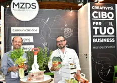 Michele Manzi e Victor Zanotti dello studio associato di design MZDS.