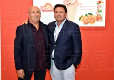 Salvatore e Aurelio Pannitteri, titolari della OP Rosaria, produttrice e distributrice dell'omonima arancia rossa tutta siciliana.