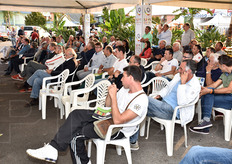 La platea del convegno scientifico, che ha visto avvicendarsi diversi relatori di spicco.