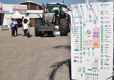 La mappa con la disposizione degli stand.