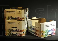 Airfruit della Hinojosa Packaging: un nuovo vassoio approvato per il settore agricolo, con una struttura ottagonale che aumenta il flusso d'aria tra le cassette, riducendo il tempo di refrigerazione in cella, con notevole risparmio energetico.