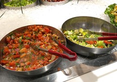 Altri modi di preparare e presentare la verdura al self service.