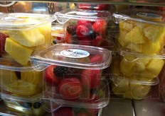 Mix fragole more mirtilli.