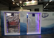 Nello stand della Goglio.