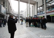 Foto ricordo di gruppo sin dal primo giorno di fiera.