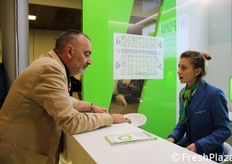 ... dove cortesi guide sanno orientare la vostra visita in fiera.