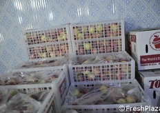 Nettarine bianche in atmosfera modificata