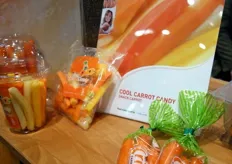 Qui vediamo la linea Bejo ideata per la realizzazione di snack di carota.