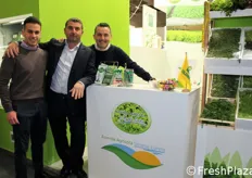 Loreto Senese, Dario D'Acunto e Claudio Marotta in rappresentanza delle aziende agricole D'Acunto Dario e Senese Loreto, della provincia di Salerno.
