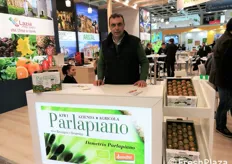 Demetrio Parlapiano dell'omonima azienda specializzata in kiwi biologico/dinamico.