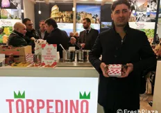 Roberto Petrillo, produttore del pomodoro Torpedino.