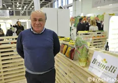 "Daniele Brunelli della ditta "Brunelli prodotti ortofrutticoli" di Cesena."