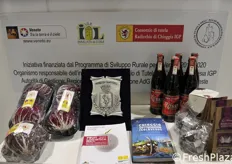 Alcuni dei prodotti del Consorzio di Tutela del radicchio di Chioggia.