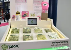 Knox– Delayed pinking in fresh cut lettuce, di Rijk Zwaan Zaadteelt en Zaadhandel BV. E' il prodotto che quest'anno si e' aggiudicato il primo posto.