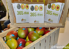 Mango nello stand della compagnia spagnola Avomix