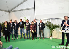 Alberto Silvestrelli ringrazia il team aziendale.