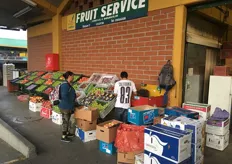Uno stand al Mercato di Medellin.