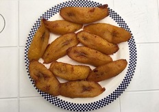 Platàno fritto intero.