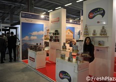 Lo spaizo espositivo di Anicav, l'Associazione nazionale industriali conserve alimentari vegetali