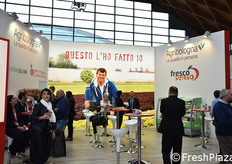 Il vivace stand Agribologna.