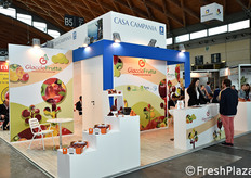Lo stand Casa Campania, qui rappresentato dalla Giaccio Frutta.