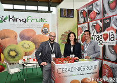 Raffaele Fazio, Andreia Rusz e Cristian Goria.