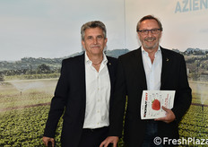 Tra i visitatori in fiera, incontriamo anche Claudio Gamberini e Walter Campomori.