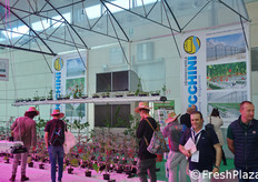 Idromeccanica Lucchini e' nota principalmente per la costruzione di impianti serricoli avanzati. Una dimostrazione e' stata realizzata a Macfrut, nell'area destinata alle prove in campo.