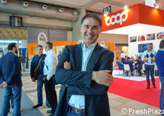 In visita alla fiera, anche Matteo Freddi.