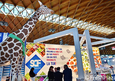 Lo stand della SCF Packaging.