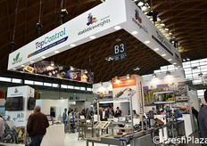 Lo stand della TopControl, azienda di Terlano (BZ), specializzata in software, macchinari di precisione, sistemi logistici.