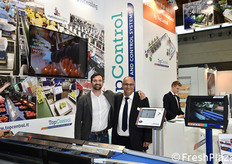 Johann Strozzega e il CEO della Top Control, Michael Saltuari.