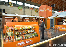 Il colorato stand Zerbinati.