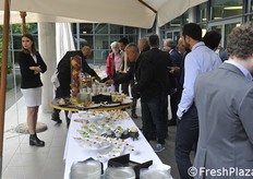 Dopo una lunga giornata in fiera, un aperitivo non guasta!