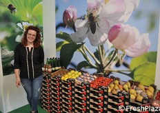 Giorgia Rosina della 3Bonetto, azienda con produzione in provincia di Rovigo e Trento.