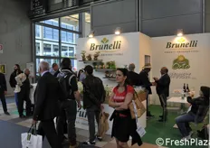"Lo stand "Brunelli prodotti ortofrutticoli"