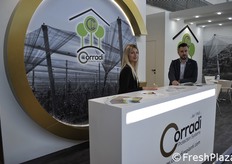 Simone Filippo Corradi della Corradi Protection Systems, azienda specializzata in reti di protezione frutteti.