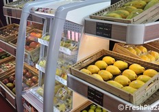 Nuove soluzioni per l'esposizione dell'ortofrutta.