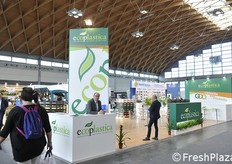 Panoramica dello stand Ecoplastica.